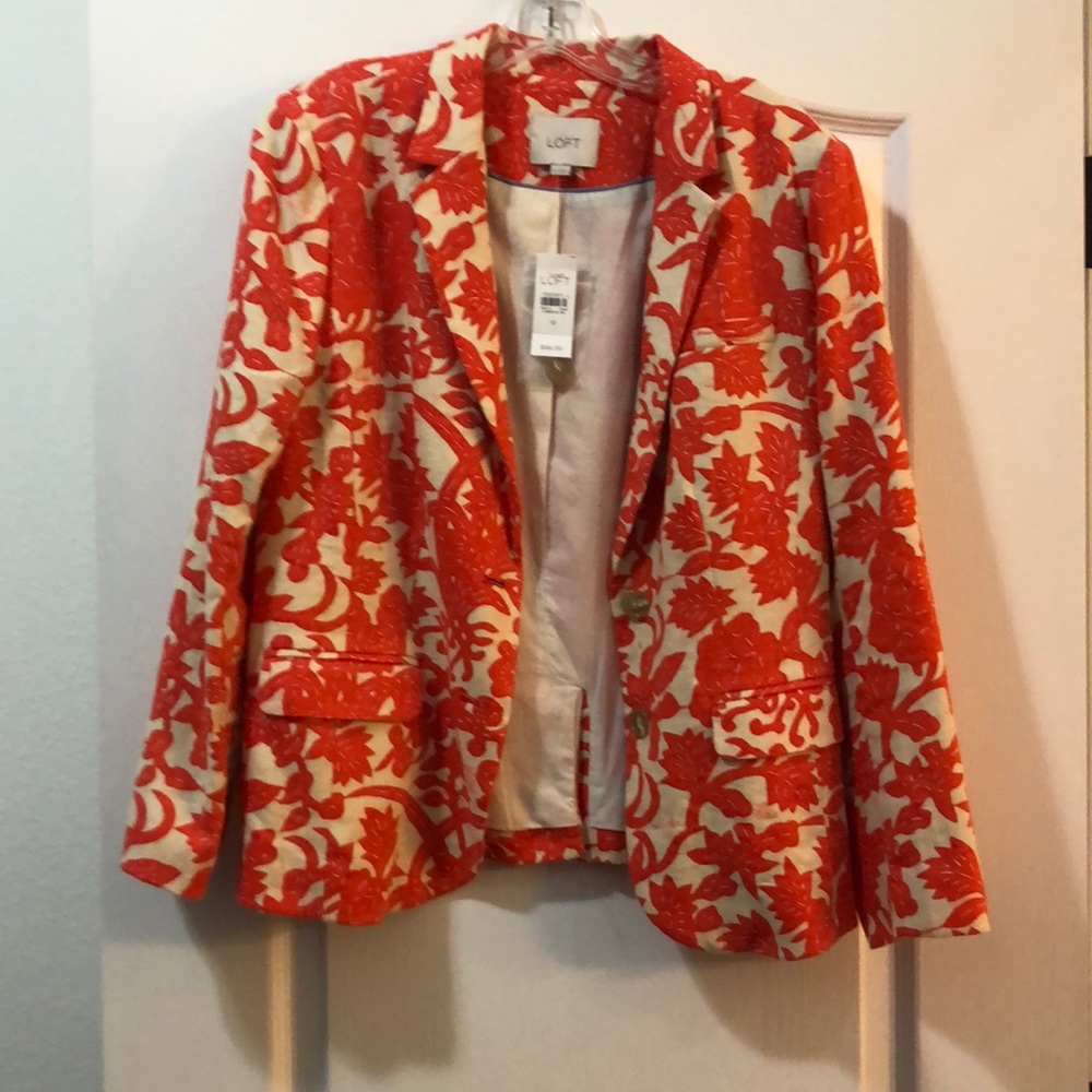 Orange LOFT  jacket